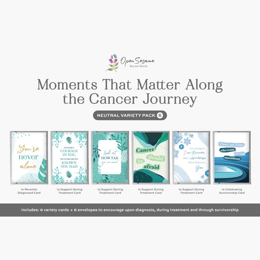 Moments that matter - Neutral Variety Pack by Open Sesame Cards